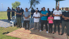  فيديو: خطبة وصلاة الجمعة من أمام مقبرة الاسعاف للشيخ أشرف منصور 